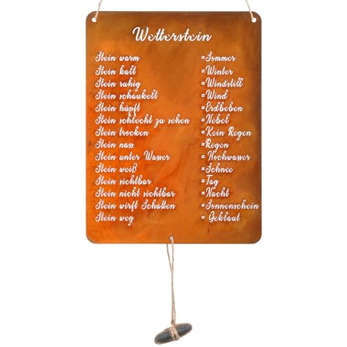 Fiada Rost Schild Wetterstein Lustig Wetterstation F R