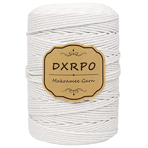 Dxrpo Makramee Garn 3 Mm X 300 M