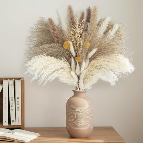 Crafity Pampasgras Deko F R Vase Trockenblumen 44cm