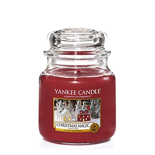 Yankee Candle Duftkerze Im Glas Mittelgro Christmas Magic