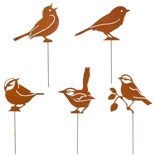 Verluky 5er Gartenstecker V Gel Deko Rost Mit