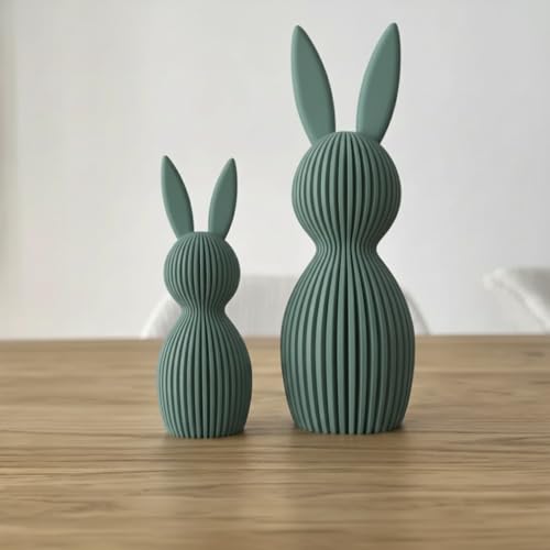 Scandi Osterhase 3d Deko Minimalistische Osterdekoration Im Skandinavischen