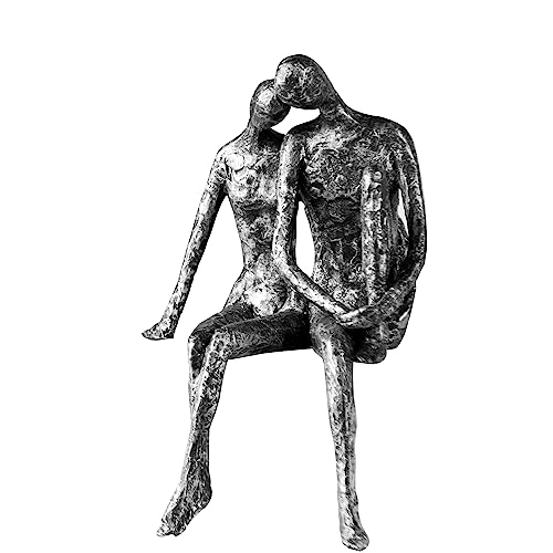 Casablanca Skulptur Dekofigur Couple Paar Polyresin Farbe Antik