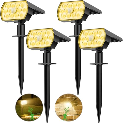 Solarlampen F R Au En Mit Bewegungsmelder Solarstrahler