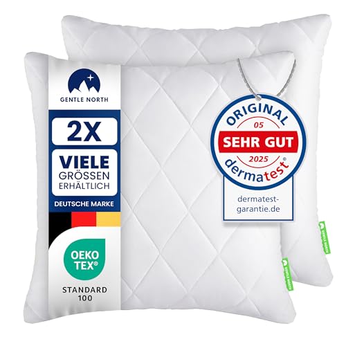 Polyester Kopfkissen 40x40 Cm Gro 2er Set Kissen