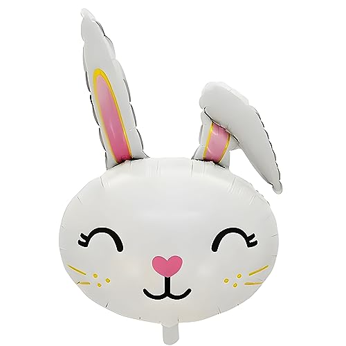 Gro Er Folienballon In Hase Form Osterhase Kopf