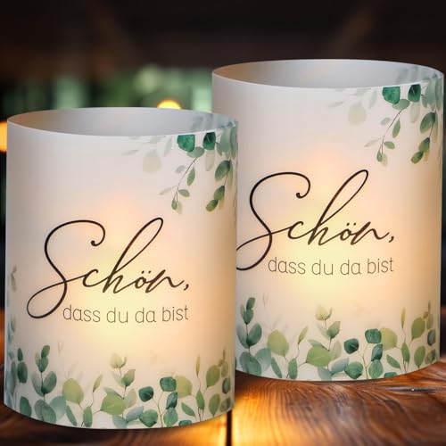 Betessin 12x Windlichter Tischdeko Hochzeit Sch N Dass