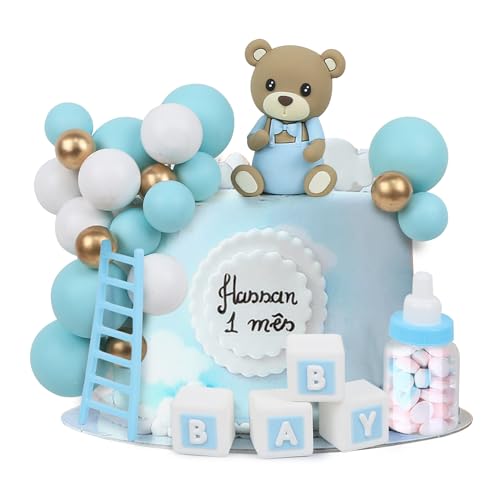 Lardux 24 St Ck Baby Dusche Kuchen Dekorationen