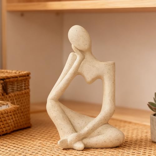 Arawat Vase Deko Wohnzimmer Modern Keramik Wei Skulptur