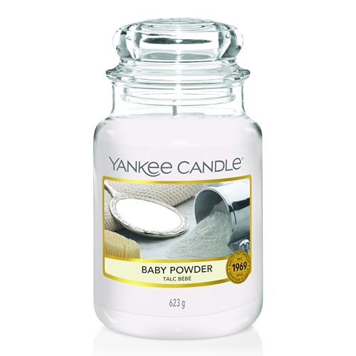Yankee Candle Duftkerze Im Glas Gro Baby Powder