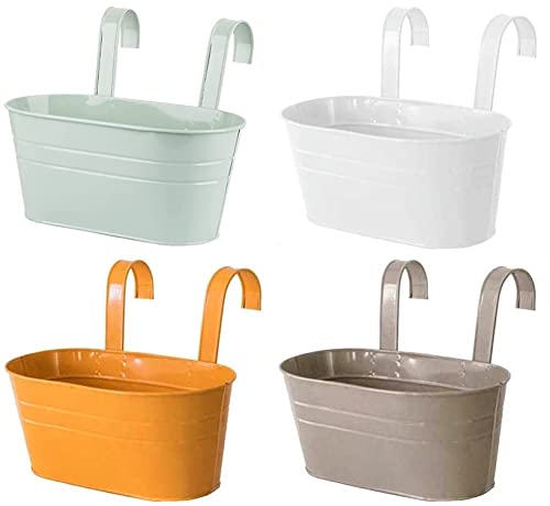 Kaheign 4pcs Metall H Ngende Blument Pfe 27