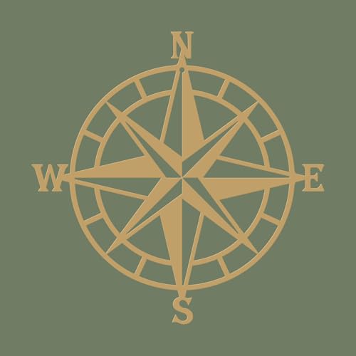 Estart 28 Cm Gro Er Dekorativer Nautischer Kompass