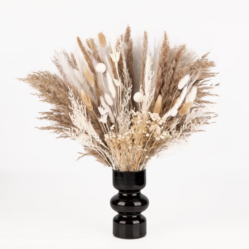 Getrocknete Pampasgras Deko Set 109 St Ck Nat