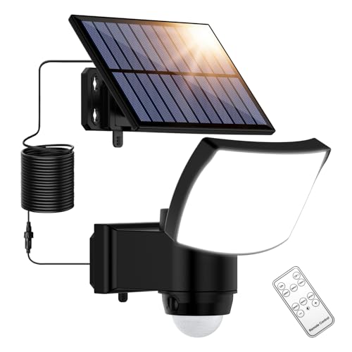 Solarlampen F R Au En Mit Fernbedienung Led