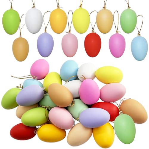 24 St Ck Ostereier Zum Aufh Ngen 6