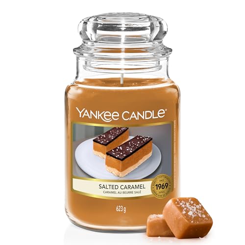 Yankee Candle Duftkerze Im Glas Gro Salted Caramel