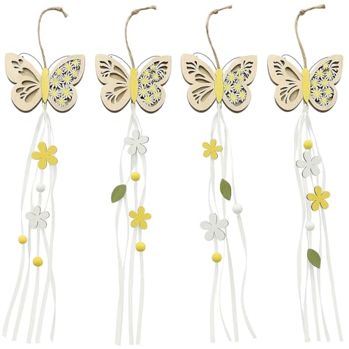 Khevga Fensterdeko Zum H Ngen Fr Hlingsdeko Schmetterlinge