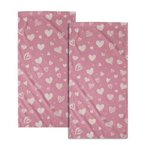 Handt Cher Mit S En Herzen Valentinstag Gesichtshandtuch