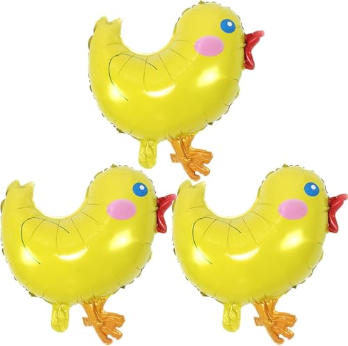 3 St Ck Folienballon Ostern H Hner Luftballon