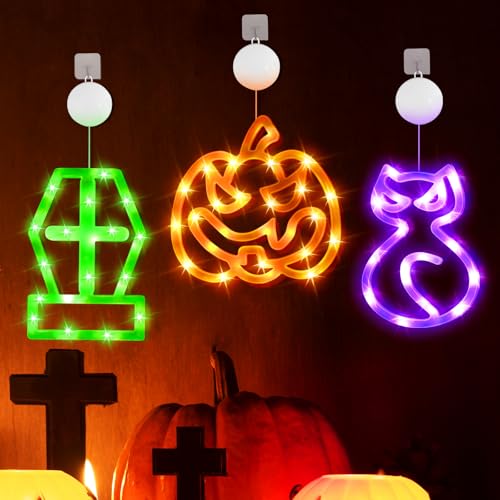 Smilfree Halloween Deko Fensterdeko Innen 3 St Ck