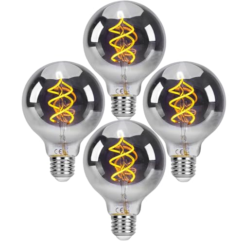 Kejiyilt E27 Led Vintage Dimmbar Edison Gl Hbirnen