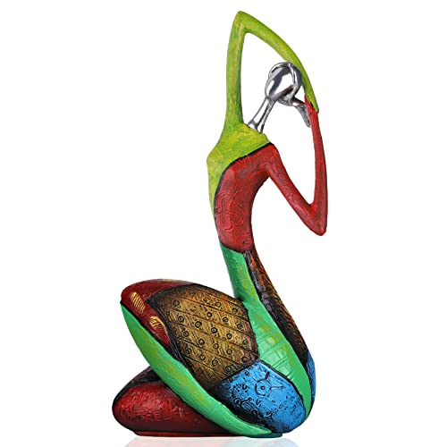 Statuen Und Skulpturen Abstrakter Yoga Kunst Frau Kreative