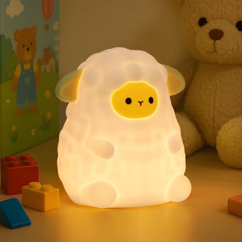 Sangyn Nachtlicht Kinder Dimmbar Rgb Baby Nachtlicht Stilllicht