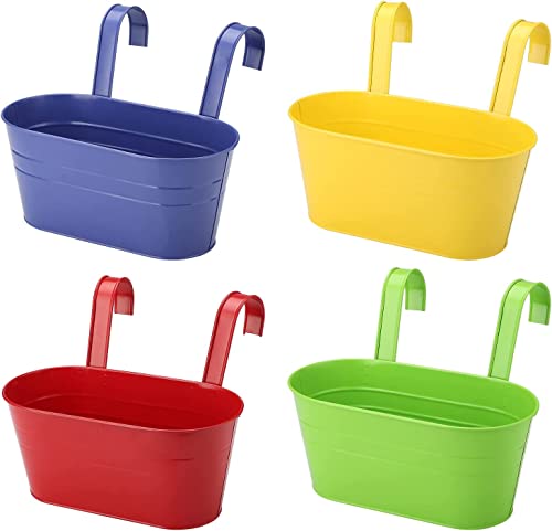 Kaheign 4pcs Metall H Ngende Blument Pfe 27