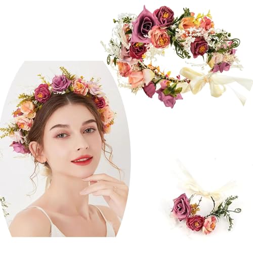 Blumenkranz Haare K Nstliche Blumen Krone Haar Garland