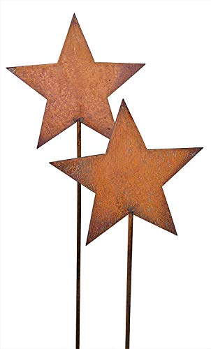 Bornh Ft Gartenstecker 2 X 118cm Sterne Aus