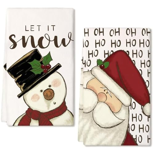 Weihnachtsdeko Innen Geschirrt Cher 2er Weihnachten Deko Geschirrtuch