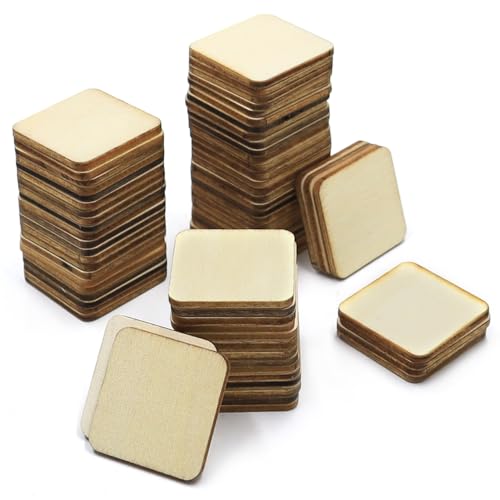 Lyualma 200 St Ck Basteln Natur Holz Scheibe