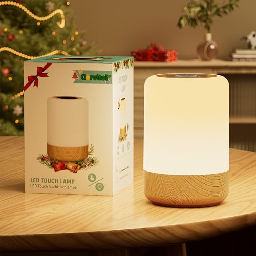 G Rvitor Nachttischlampe Touch Dimmbar Nachtlicht Kinder Farbwechsel
