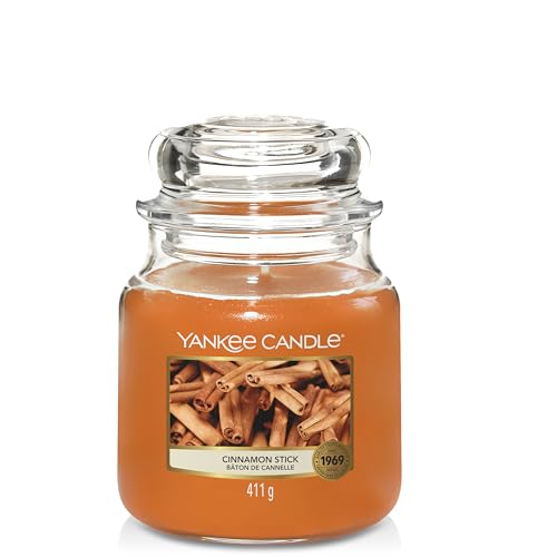 Yankee Candle Duftkerze Im Glas Mittelgro Cinnamon Stick