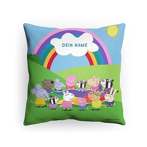 Picanova Peppa Wutz Kissen Mit Name Pl Sch
