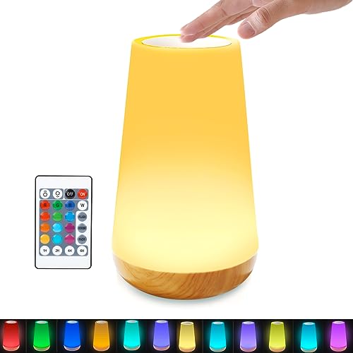 Lovummor Led Nachttischlampe Touch Dimmbar Mit Fernbedienung Kinder