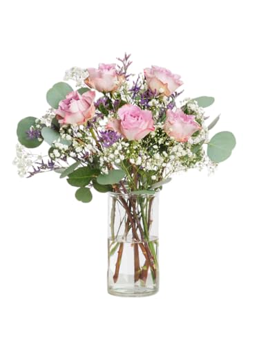 Blumenstrau Blossom Dreams In Rosaviolettwei Mit Eukalyptus Limonium