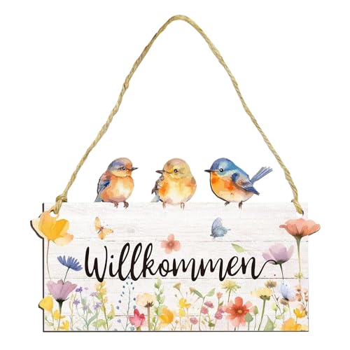 1 St Ck Willkommensschild T Rschild Fr Hlings