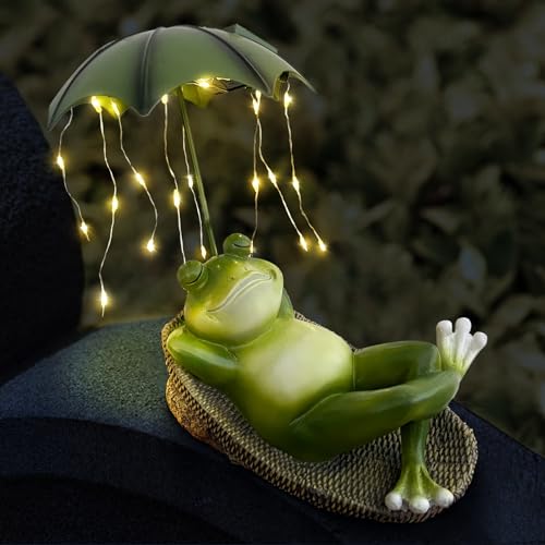 Lifemet Au En Solar Gartendeko Frosch Gartenfiguren Lustig