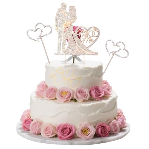 Ybeaty 4 St Ck Cake Topper Hochzeit Tortendeko