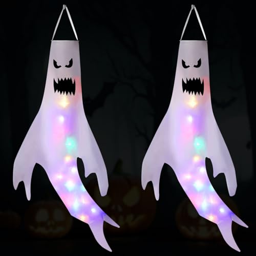 Halloween Deko Outdoor 2 St Ck Geist Dekoration