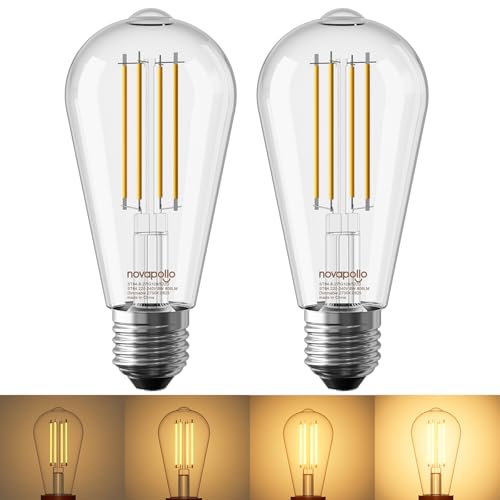 2 St Ck E27 Led 8w Edison Vintage