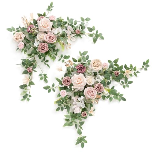 Ling S Moment 2pcs Staubige Rose K Nstliche