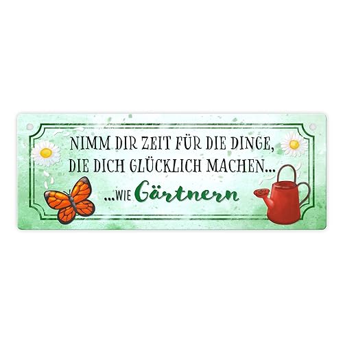 Metallschild Mit Spruch Nimm Dir Zeit Zu G