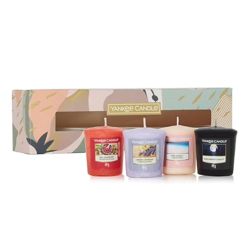 Yankee Candle Geschenk Set 4 Gef Llte Votivduftkerzen