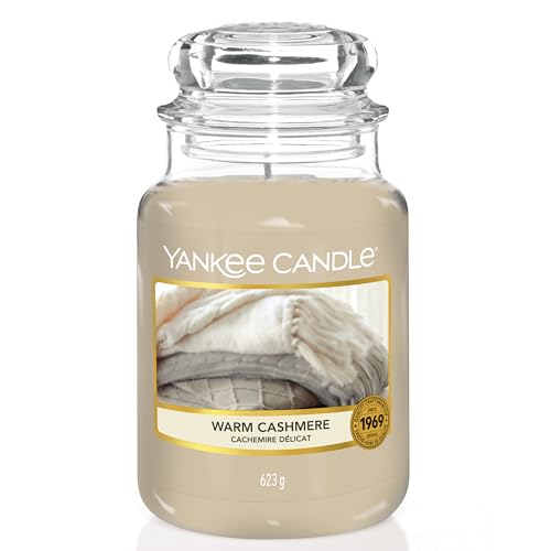 Yankee Candle Duftkerze Im Glas Gro Warm Cashmere
