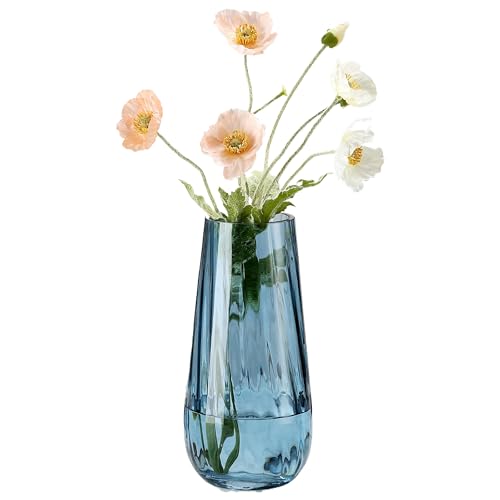 Jaky Global Glas Vase Modern Gro Konische Gerippte