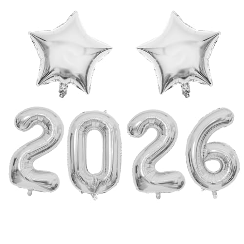 Silvester Deko 2026 Dekoration Set Silvester Folienballon 2026
