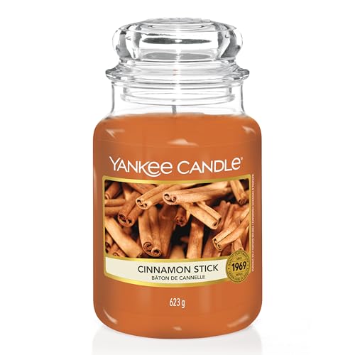 Yankee Candle Duftkerze Im Glas Gro Cinnamon Stick