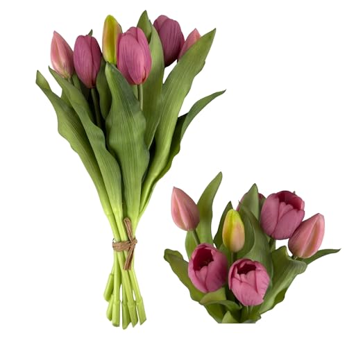 G Bl Mt Tulpen K Nstlich Tulpenstrau Real
